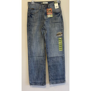 Lee Men's Relaxed Straight Leg Jean 30 x 32 Faded Light NWT